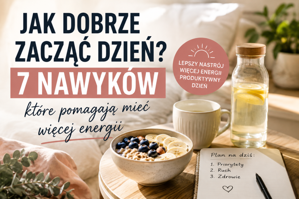 Jak dobrze zacząć dzień – zdrowa poranna rutyna